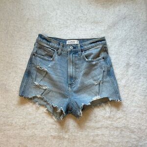 Abercrombie Ultra High Rise Mom Short